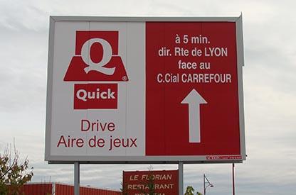 Signalétique - 4x3 et pré enseigne 2