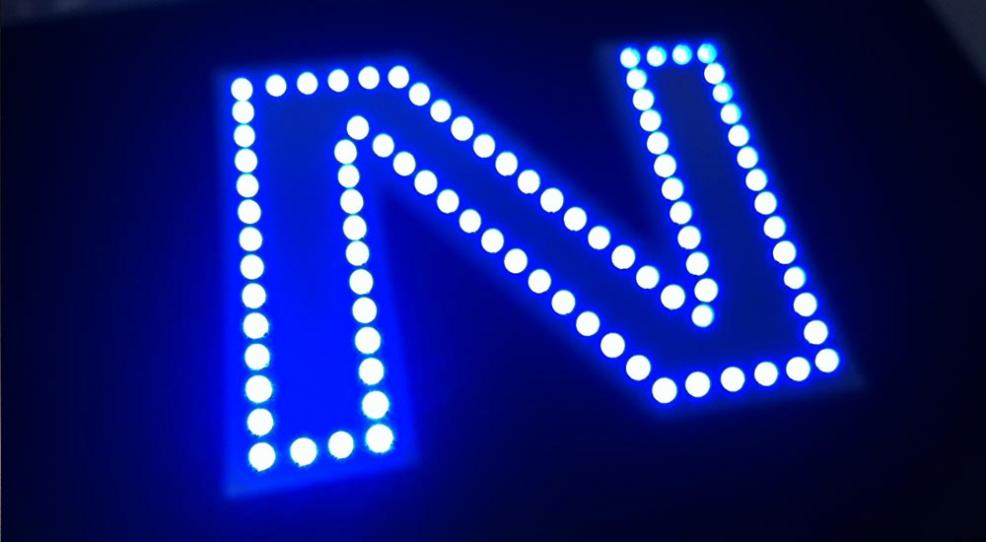 lettres boîtiers PVC à led  apparentes 5