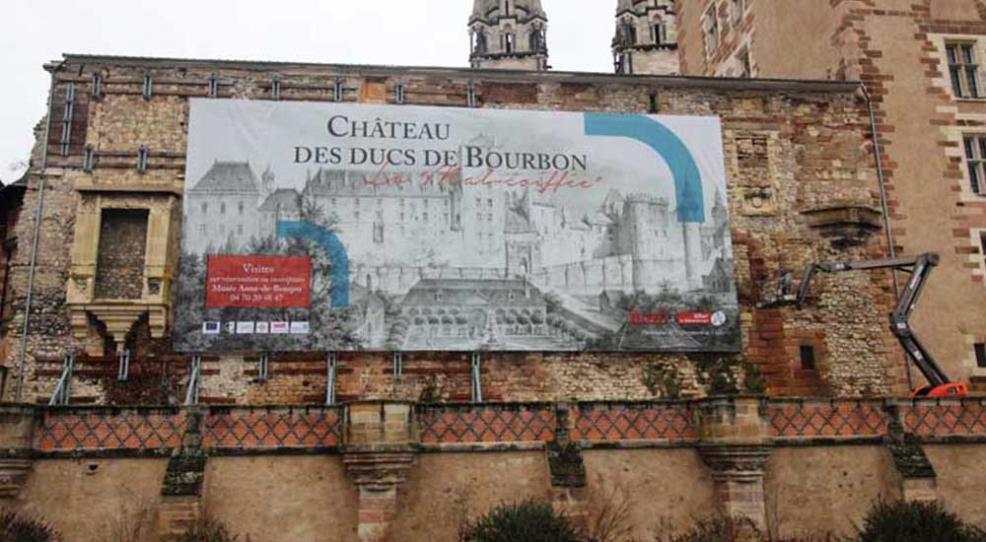 chateau des ducs de bourbon - la mal coiffée