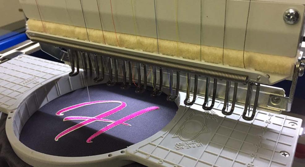 broderie vêtement professionnel